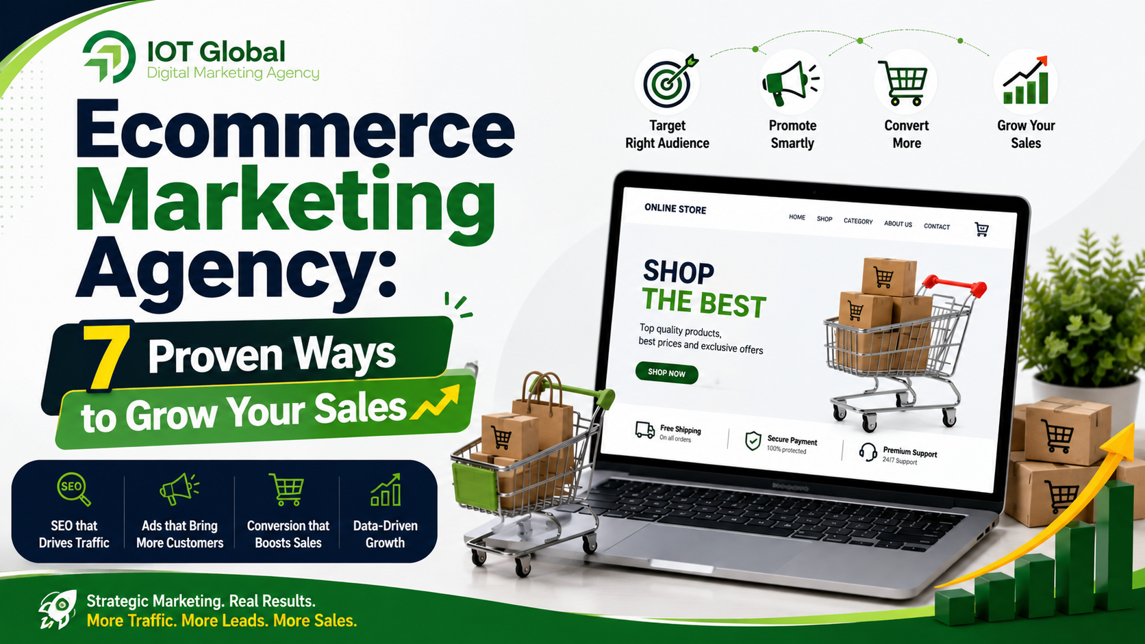 Read more about the article Ecommerce Marketing Agency: 7 Proven Ways to Grow Your Sales